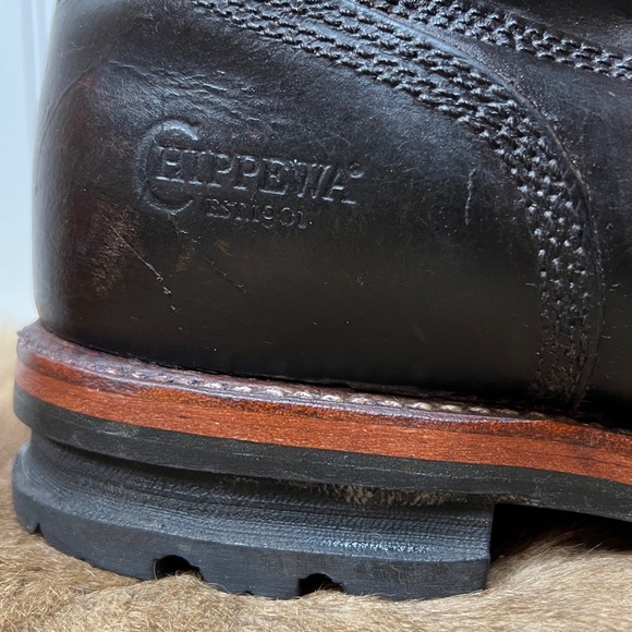 Chippewa 25492 Weddell Bay Waterproof Boots 10E Leather Logger Vibram main image 12